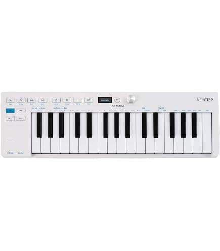 Arturia Keystep ３２鍵　MIDI CV Amazon.com: Arturia KeyStep Controller & Sequencer, mk2-32 Key